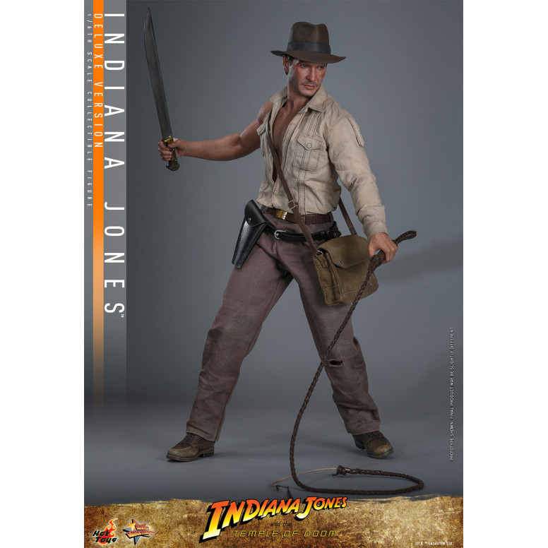 Hot Toys - Indiana Jones and the Temple of Doom - Indiana Jones Deluxe Version MMS 1/6