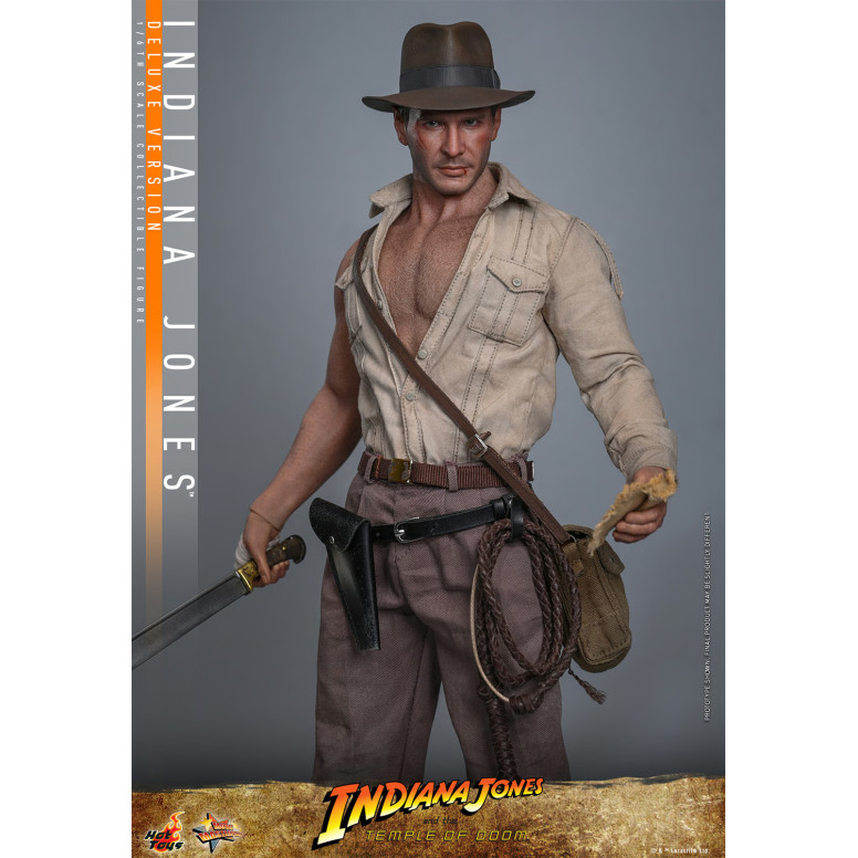 Hot Toys - Indiana Jones and the Temple of Doom - Indiana Jones Deluxe Version MMS 1/6