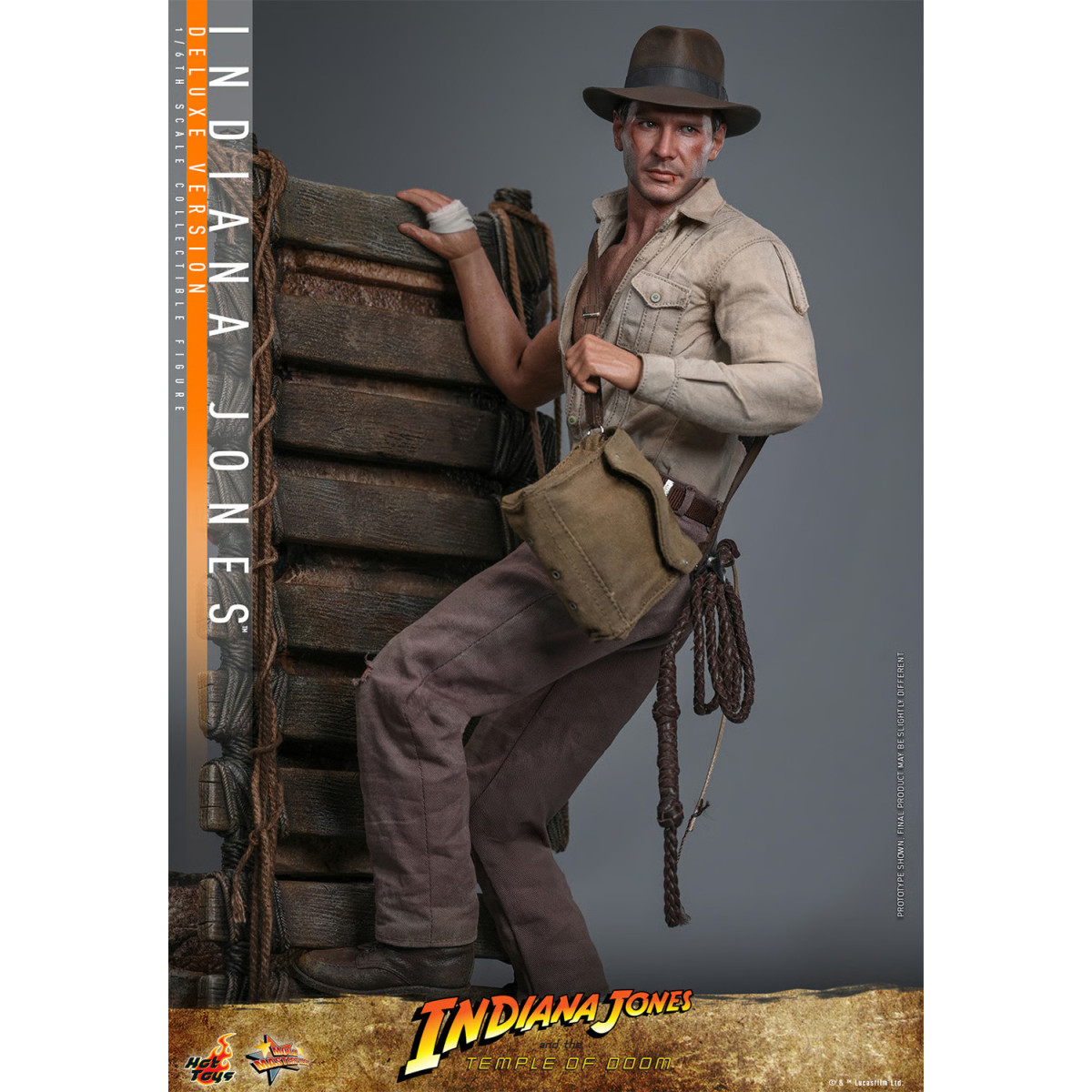 Hot Toys - Indiana Jones and the Temple of Doom - Indiana Jones Deluxe Version MMS 1/6