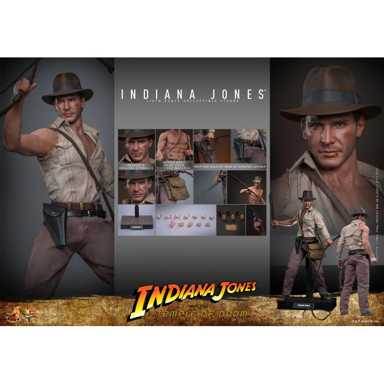 Hot Toys - Indiana Jones and the Temple of Doom - Indiana Jones MMS 1/6