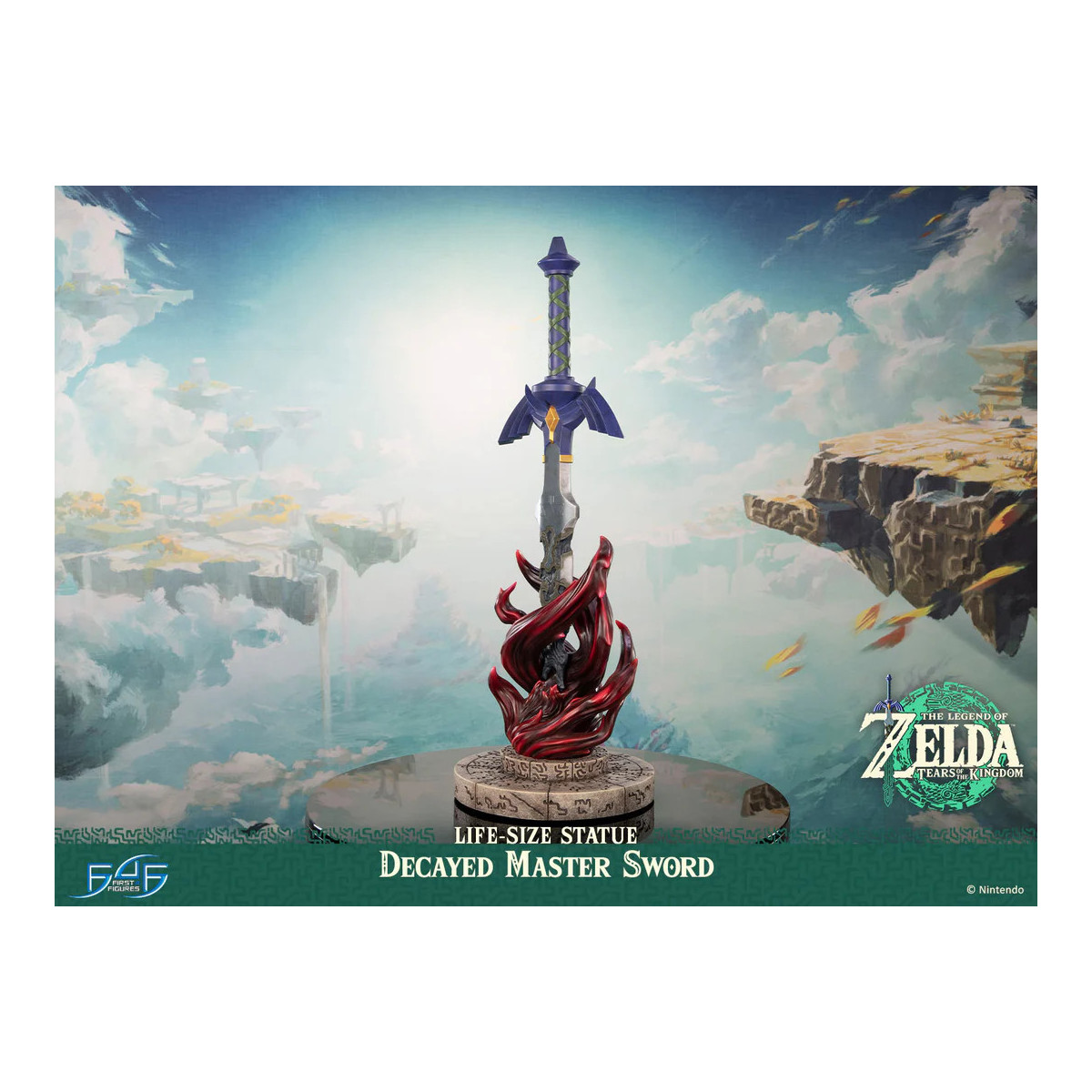 First 4 Figures - Decayed Master Sword 1/1 - The Legend of Zelda: Tears of the Kingdom
