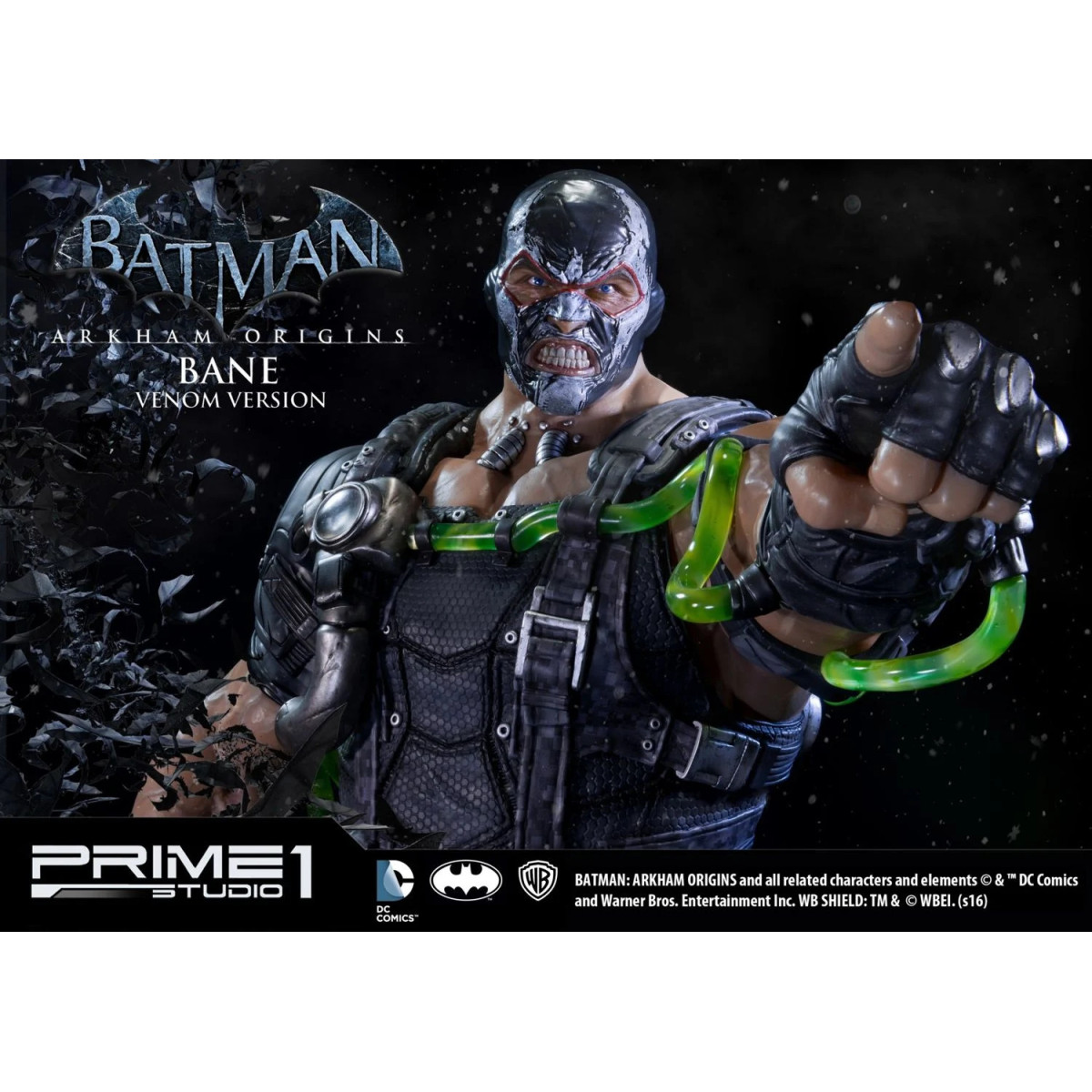 Prime 1 Studio DC Comics - BANE Venom Edition 1/3 - Batman: Arkham Origins