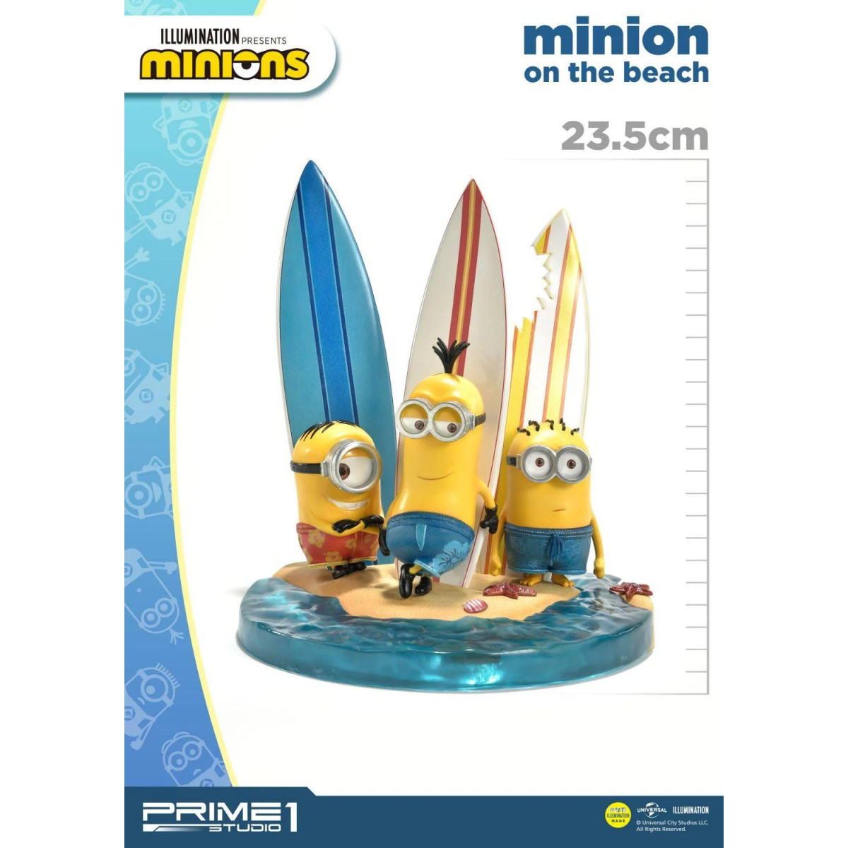 Prime 1 Studio - PCFMINI-01: Minion on the beach - Despicable Me - Minions