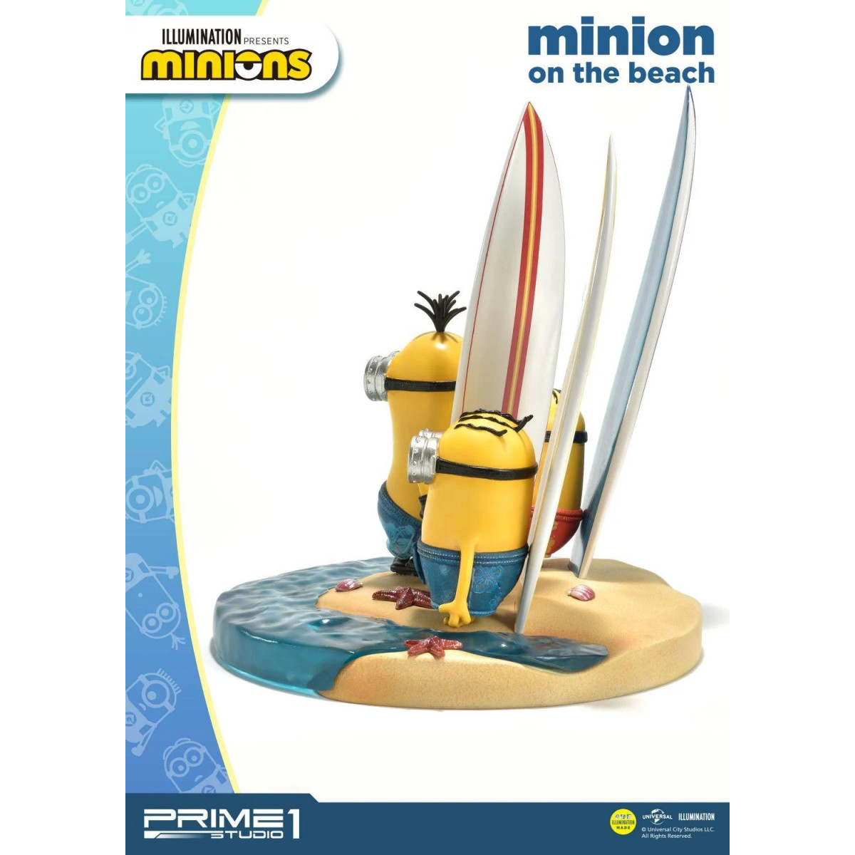 Prime 1 Studio - PCFMINI-01: Minion on the beach - Despicable Me - Minions