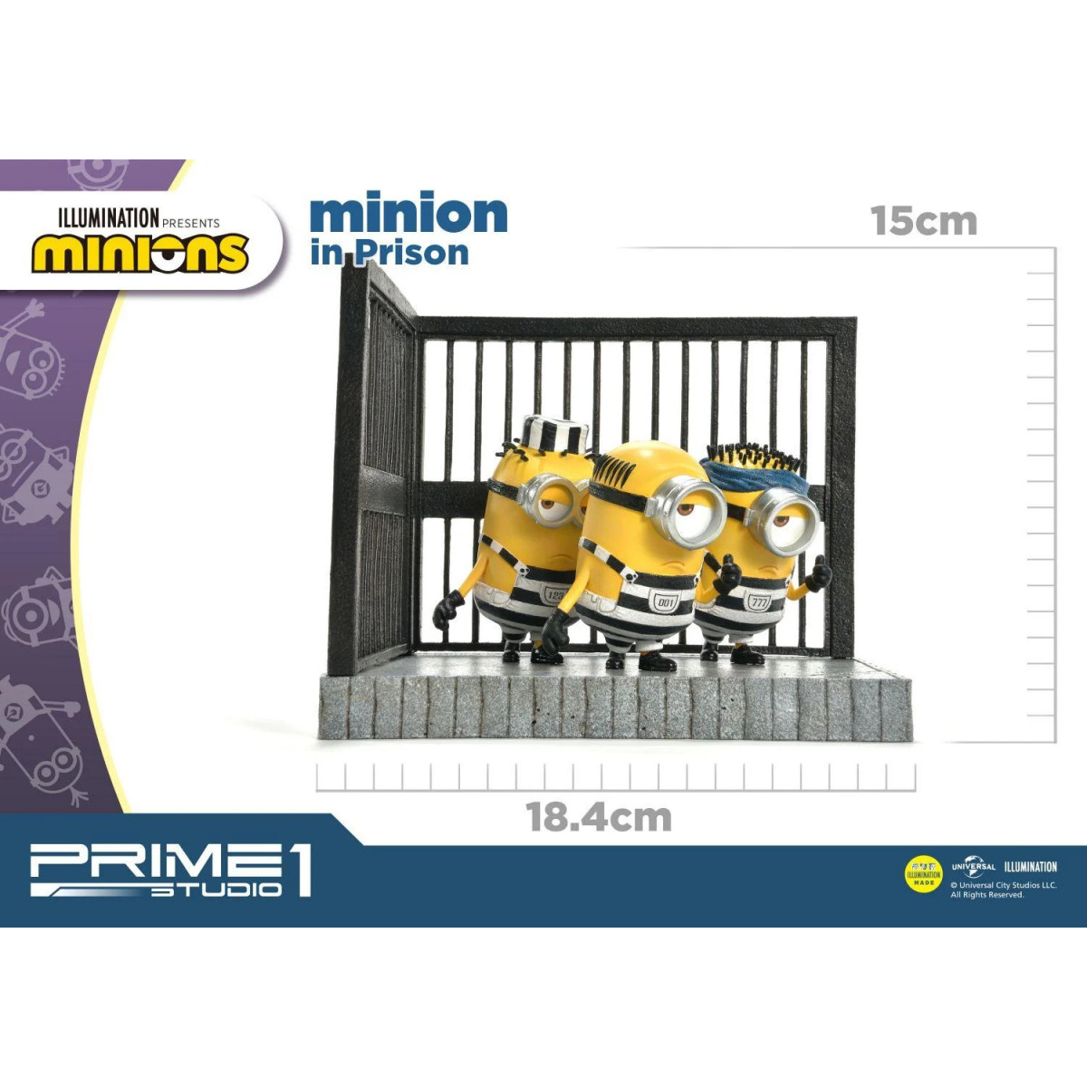 Prime 1 Studio - PCFMINI-05: Minion in Prison - Despicable Me - Minions