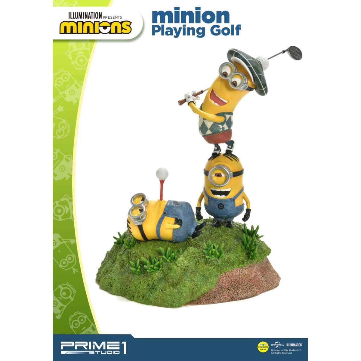 Prime 1 Studio - PCFMINI-07: Minion playing Golf - Despicable Me - Minions