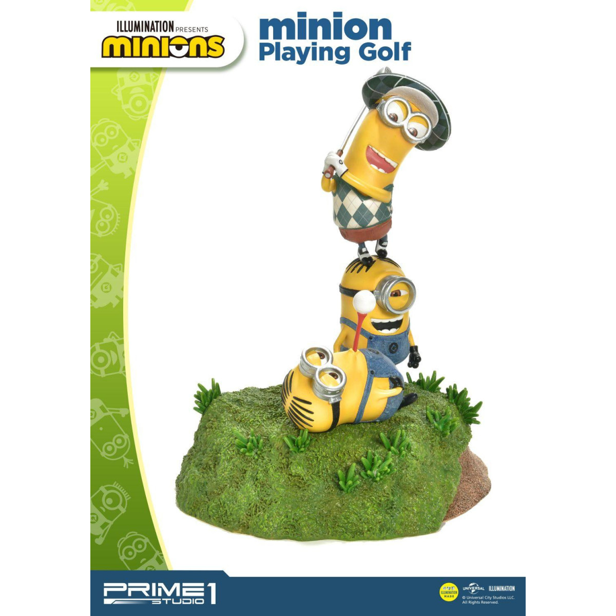 Prime 1 Studio - PCFMINI-07: Minion playing Golf - Despicable Me - Minions