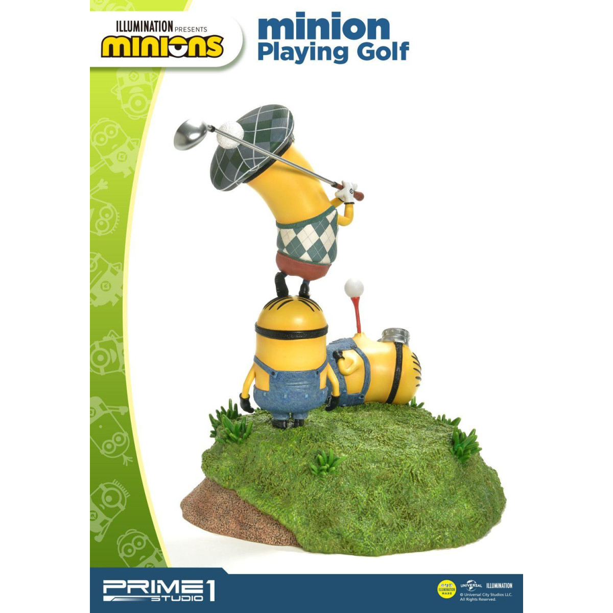 Prime 1 Studio - PCFMINI-07: Minion playing Golf - Despicable Me - Minions
