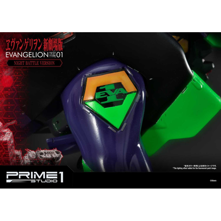 Prime 1 Studio Neon Genesis Neon Genesis Evangelion: EVA Test Type-01 Night Battle Version Ultimate Diorama Masterline series