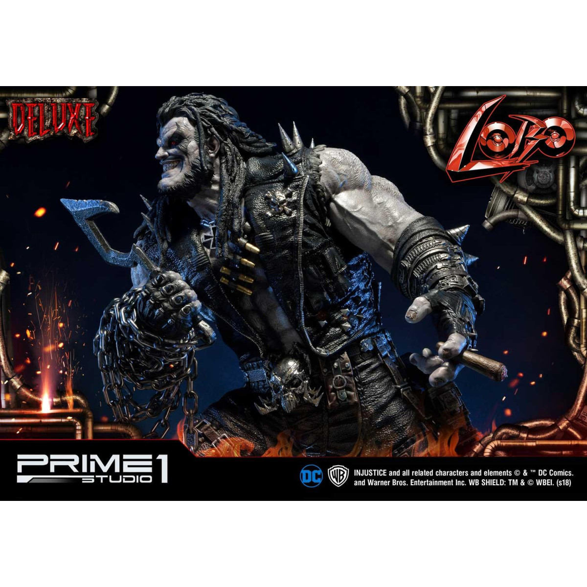 Prime One Studio - LOBO Deluxe Version - Injustice: Gods Among Us Ultimate Museum Masterline Series 1/3