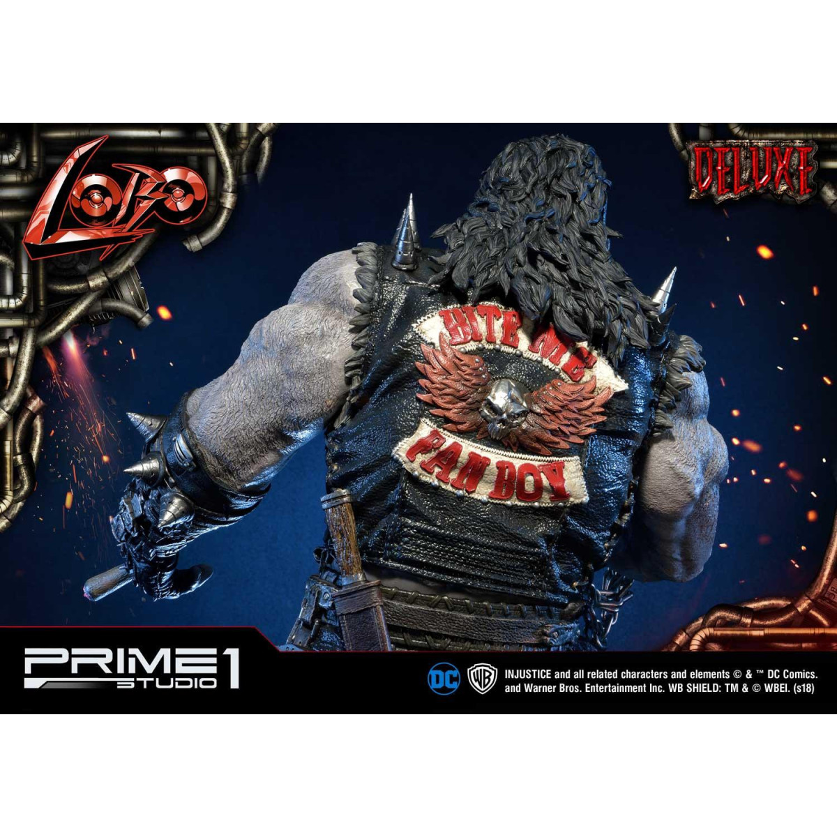Prime One Studio - LOBO Deluxe Version - Injustice: Gods Among Us Ultimate Museum Masterline Series 1/3