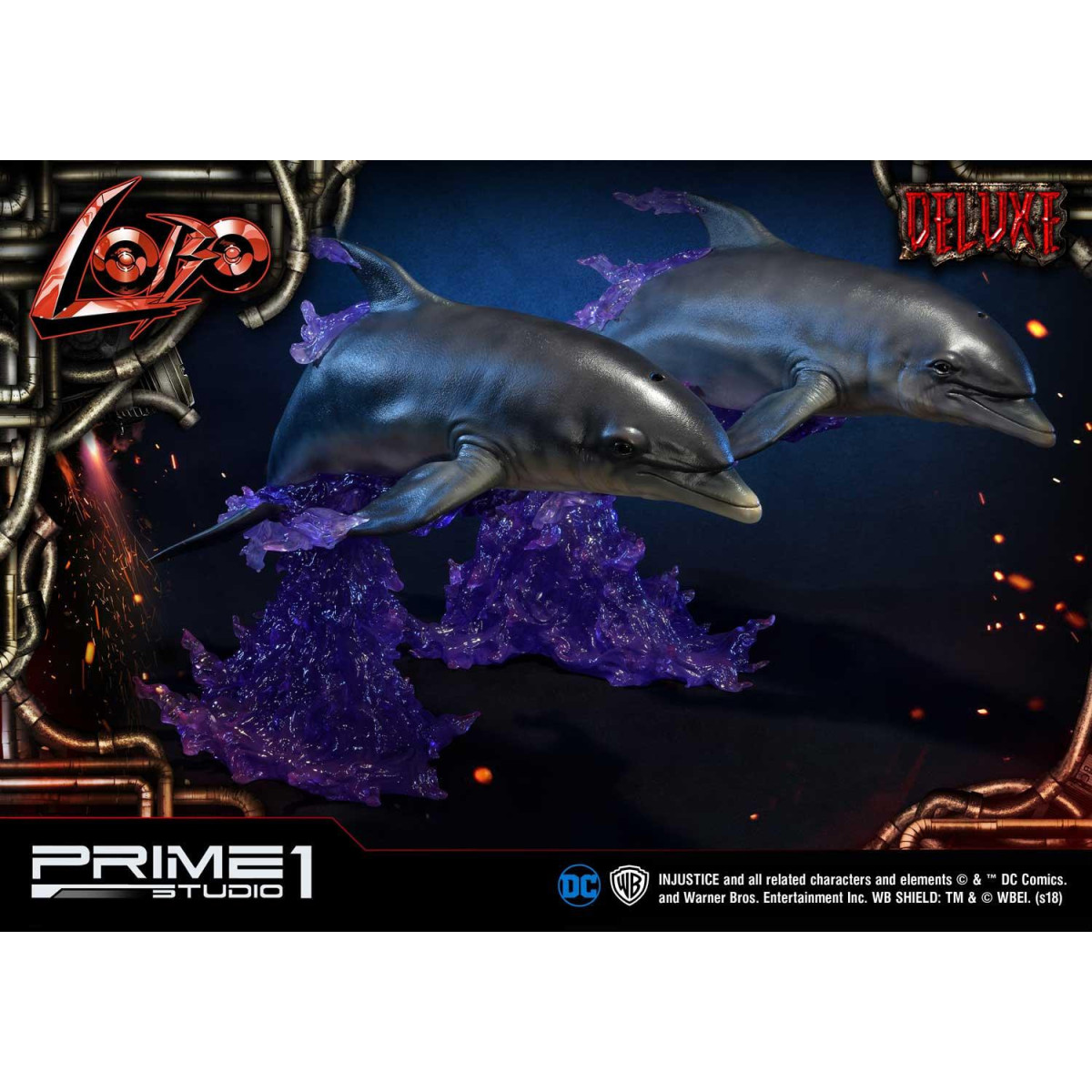 Prime One Studio - LOBO Deluxe Version - Injustice: Gods Among Us Ultimate Museum Masterline Series 1/3