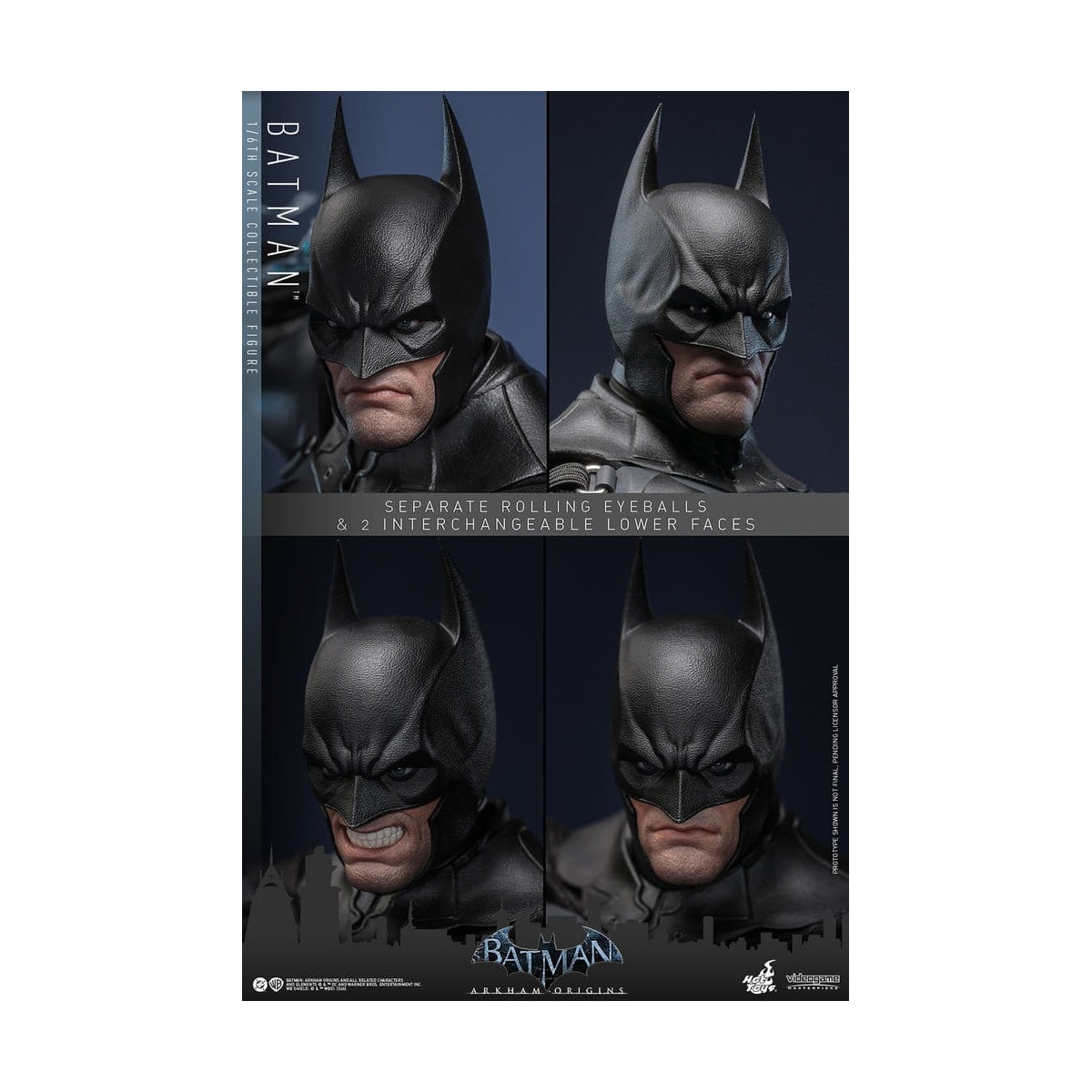 Hot Toys Batman: Arkham Origins - Batman Videogame Masterpiece 1/6