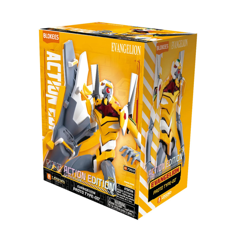Blokees Evanglion - Action Edition Neon Genesis Evangelion Production Proto-Type 00 - Eva Unit 00