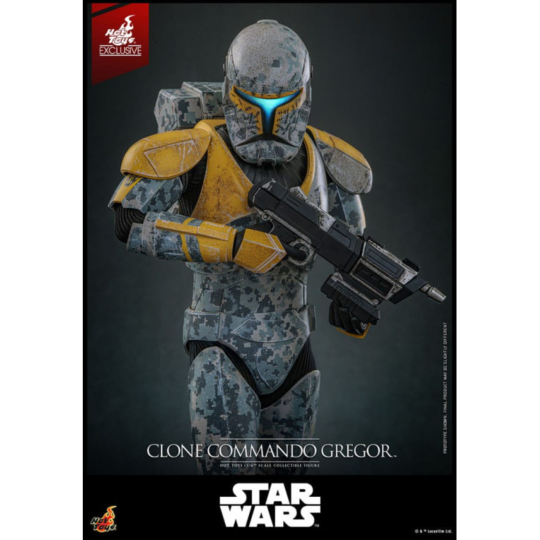 Hot Toys Star Wars - Clone Commando Gregor - The Clone Wars 1/6 Hot Toys Exclusive