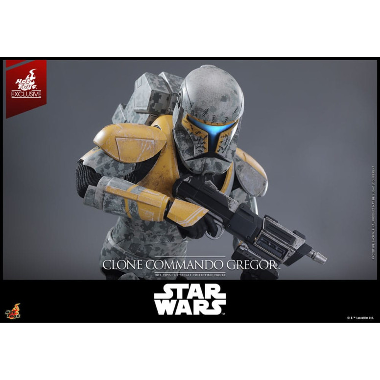 Hot Toys Star Wars - Clone Commando Gregor - The Clone Wars 1/6 Hot Toys Exclusive