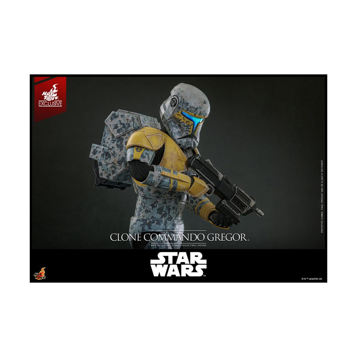 Hot Toys Star Wars - Clone Commando Gregor - The Clone Wars 1/6 Hot Toys Exclusive