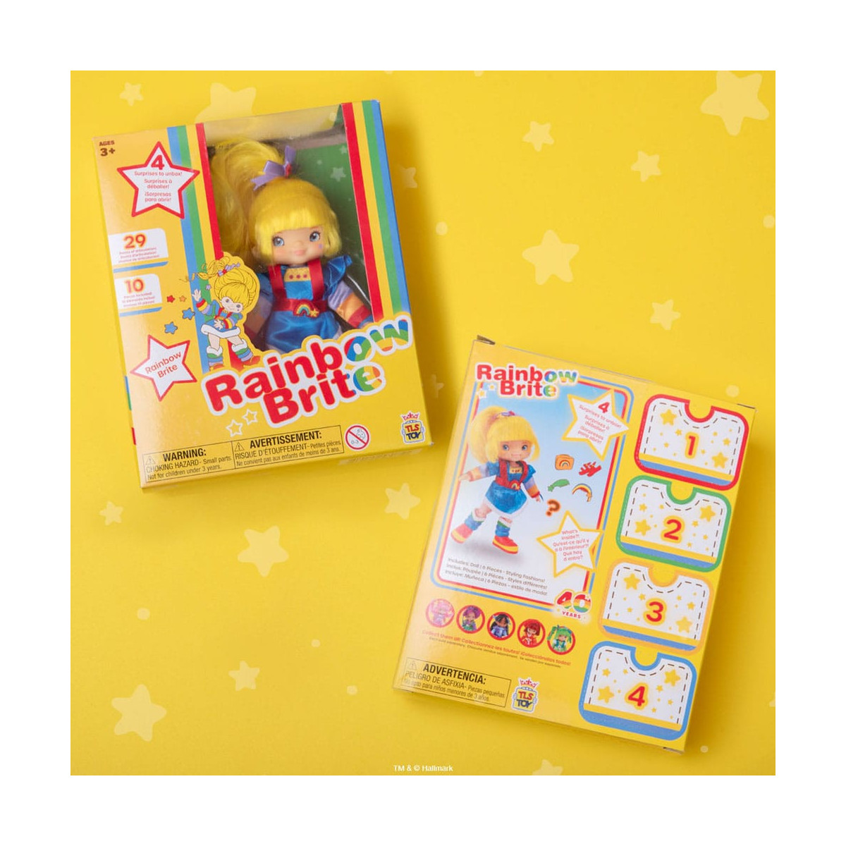 The loyal subjects - Rainbow Brite Fashion Doll - Blondine-Puppe im Regenbogenland