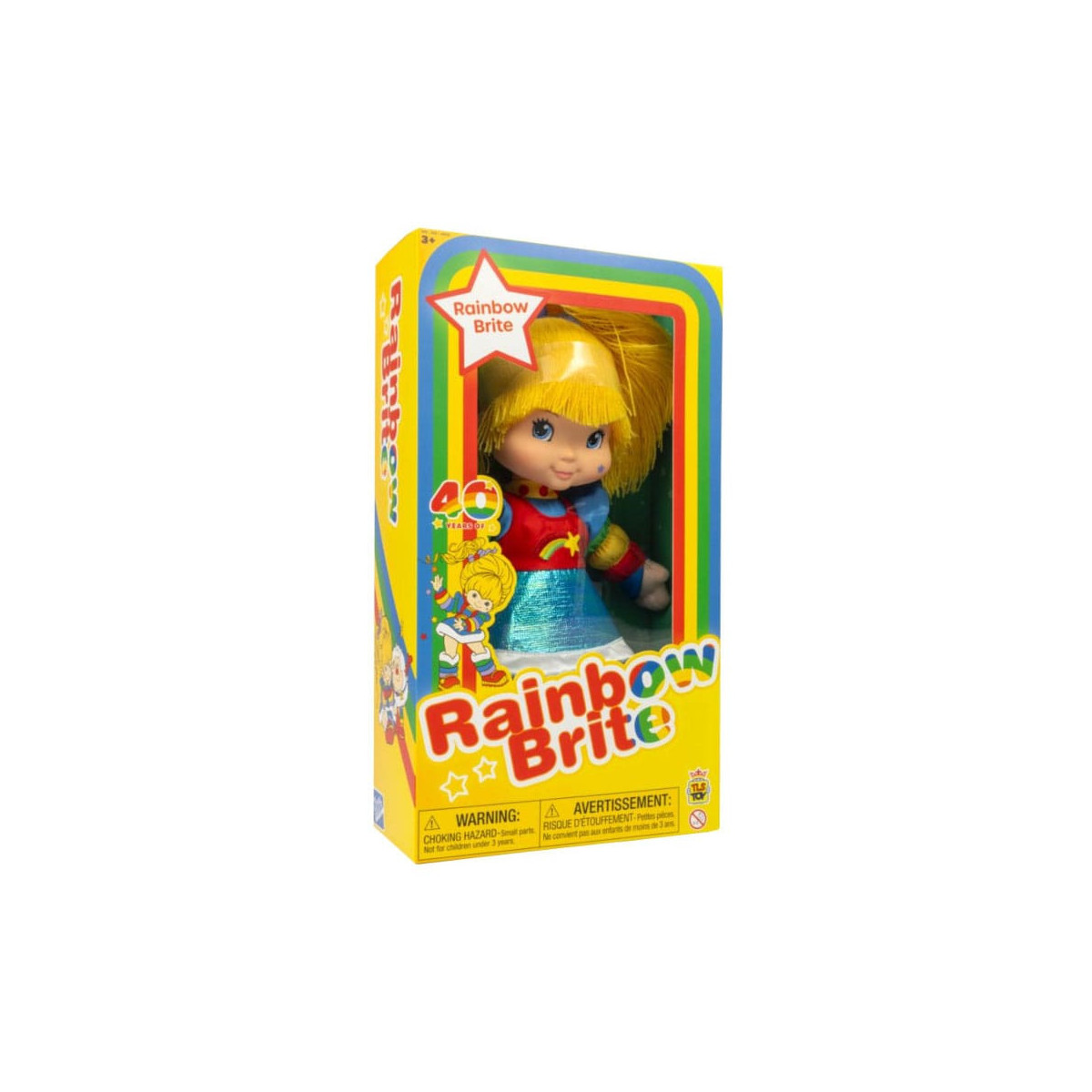 The loyal subjects - Rainbow Brite Rag Doll - Blondine-Puppe im Regenbogenland