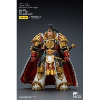 JoyToy Space Marines - White Scars - Jaghatai Khan Primarch of the Vth Legion 1/18 - The Horus Heresy