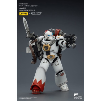 Joytoy - Warhammer - White Scars Mk IV Tactical Squad - MKVI Tactical Legionary 1/18