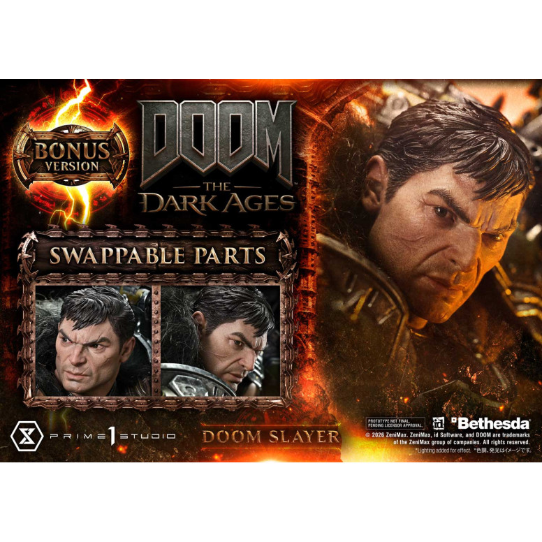 Prime 1 Studio - Doom: The Dark Ages - Doom Slayer Deluxe Bonus Version.