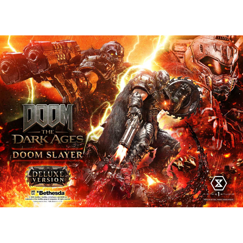 Prime 1 Studio - Doom: The Dark Ages - Doom Slayer Deluxe Bonus Version.
