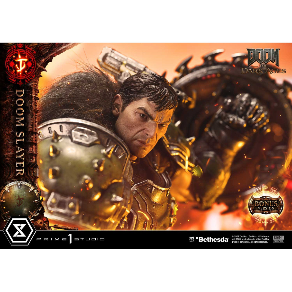 Prime 1 Studio - Doom: The Dark Ages - Doom Slayer Deluxe Bonus Version.