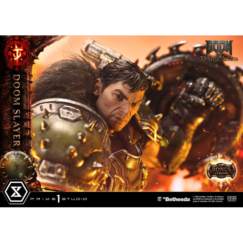 Prime 1 Studio - Doom: The Dark Ages - Doom Slayer Deluxe Bonus Version.