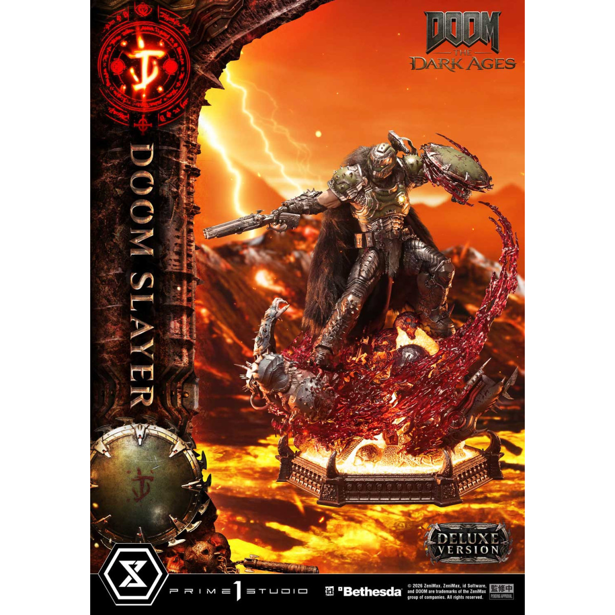 Prime 1 Studio - Doom: The Dark Ages - Doom Slayer Deluxe Bonus Version.