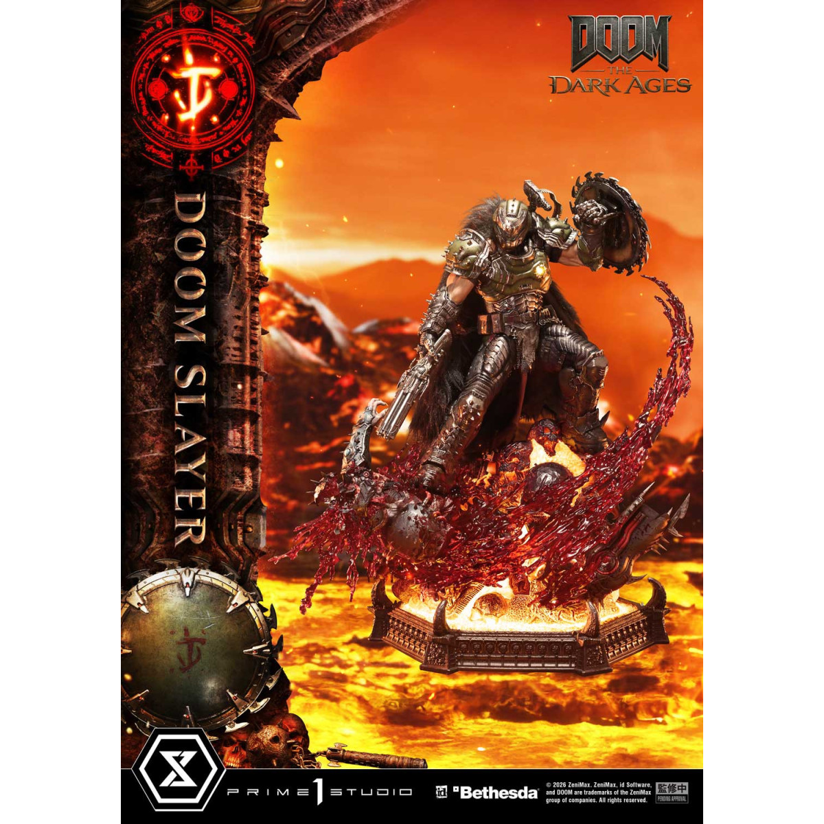 Prime 1 Studio - Doom: The Dark Ages - Doom Slayer Deluxe Bonus Version.