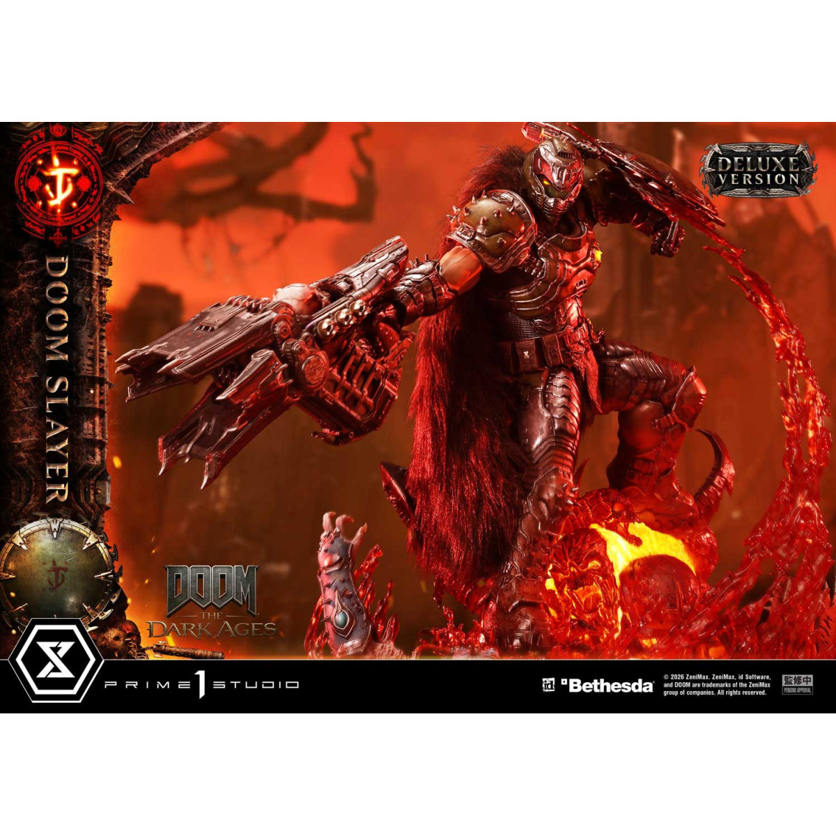 Prime 1 Studio - Doom: The Dark Ages - Doom Slayer Deluxe Bonus Version.