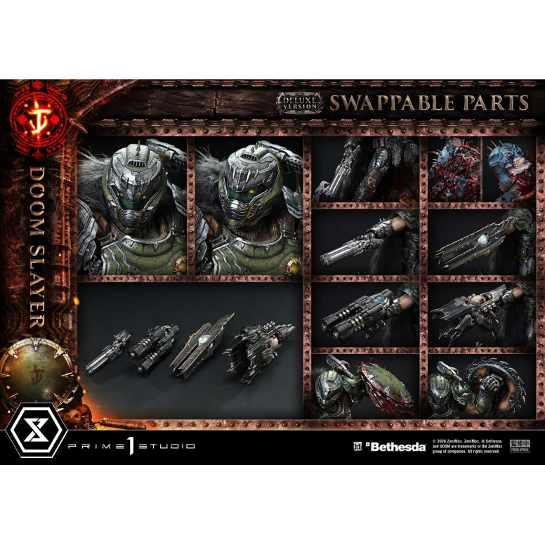Prime 1 Studio - Doom: The Dark Ages - Doom Slayer Deluxe Bonus Version.