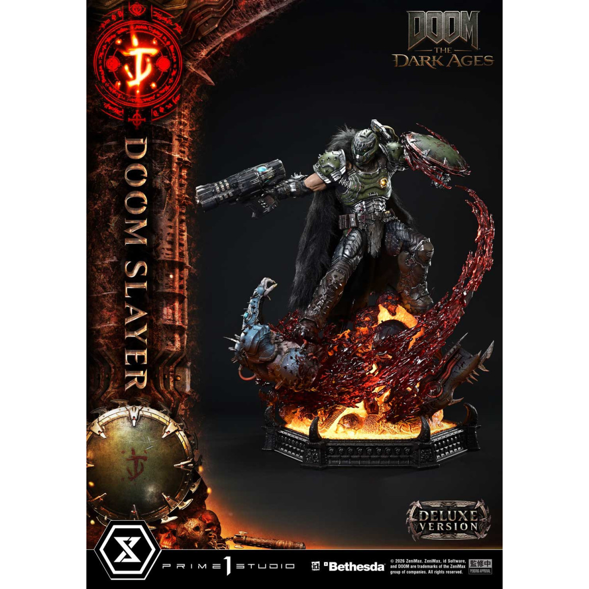 Prime 1 Studio - Doom: The Dark Ages - Doom Slayer Deluxe Bonus Version.