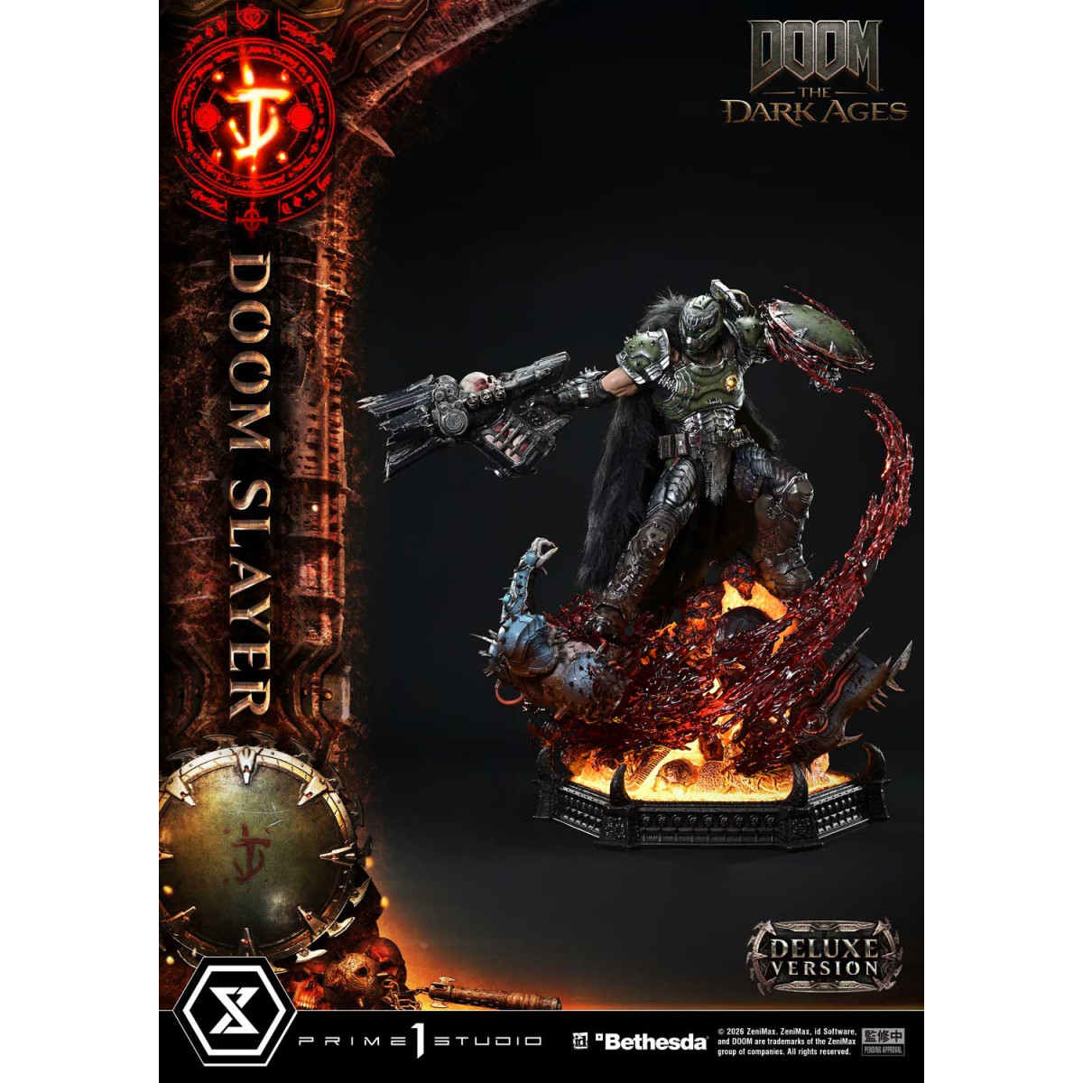 Prime 1 Studio - Doom: The Dark Ages - Doom Slayer Deluxe Bonus Version.
