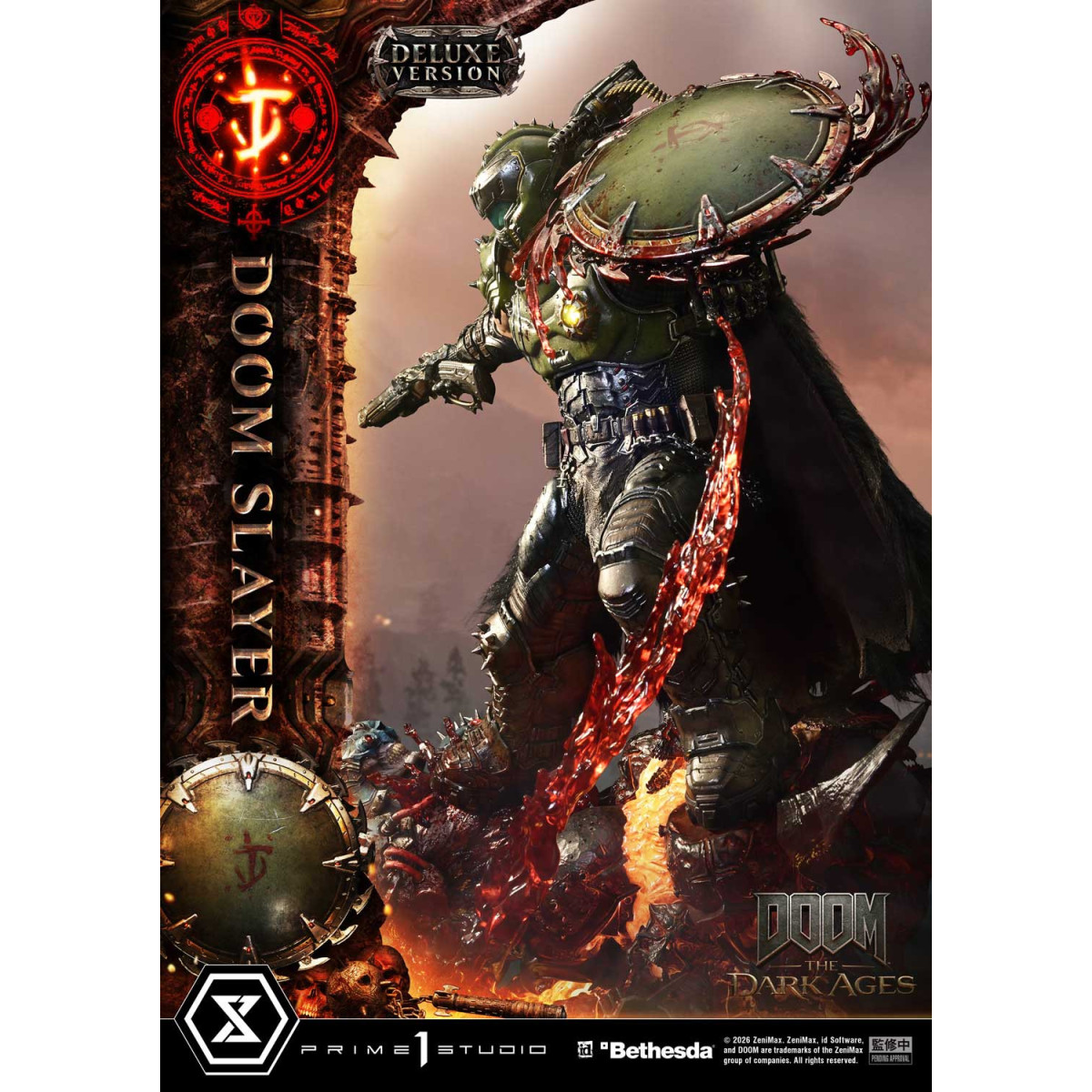 Prime 1 Studio - Doom: The Dark Ages - Doom Slayer Deluxe Bonus Version.