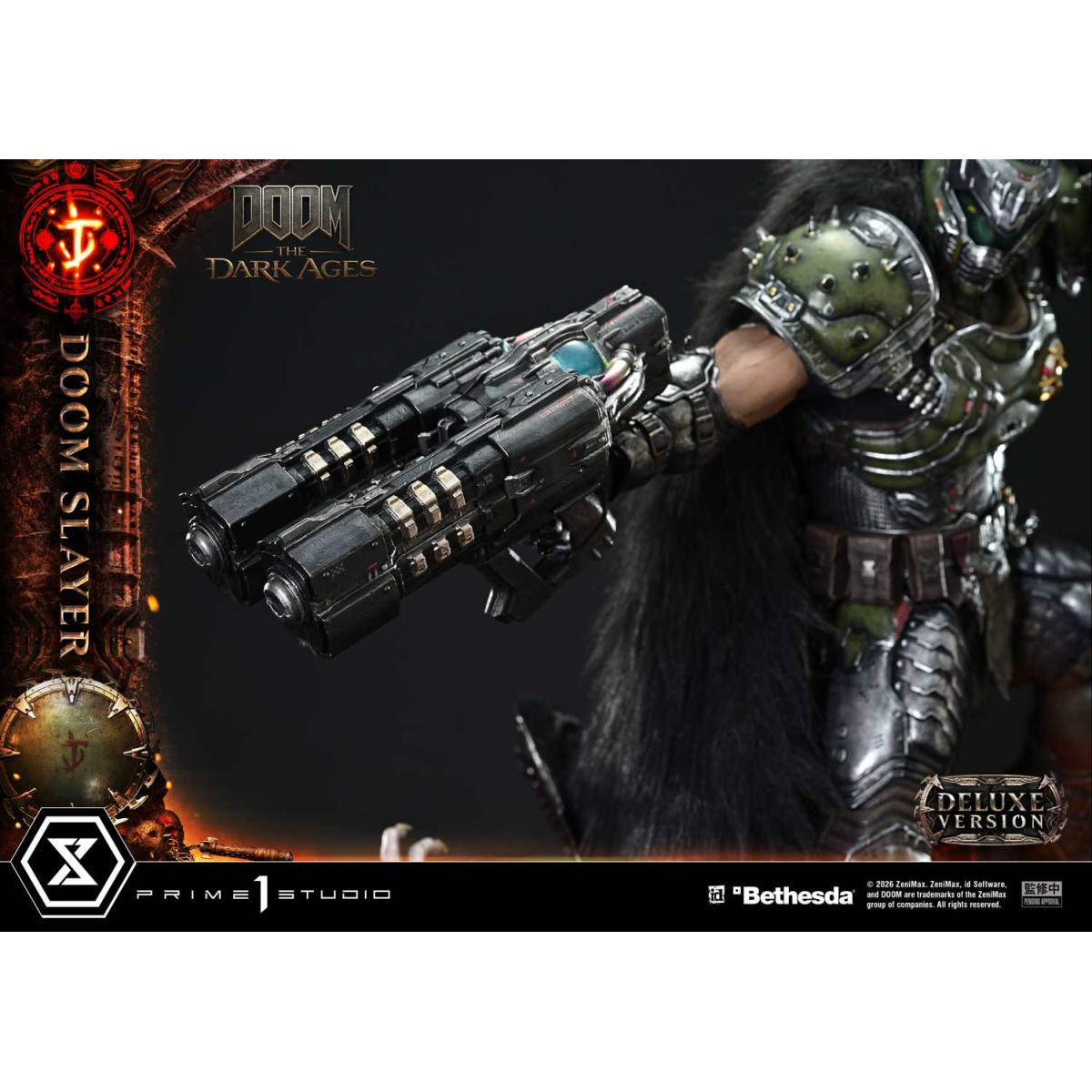 Prime 1 Studio - Doom: The Dark Ages - Doom Slayer Deluxe Bonus Version.