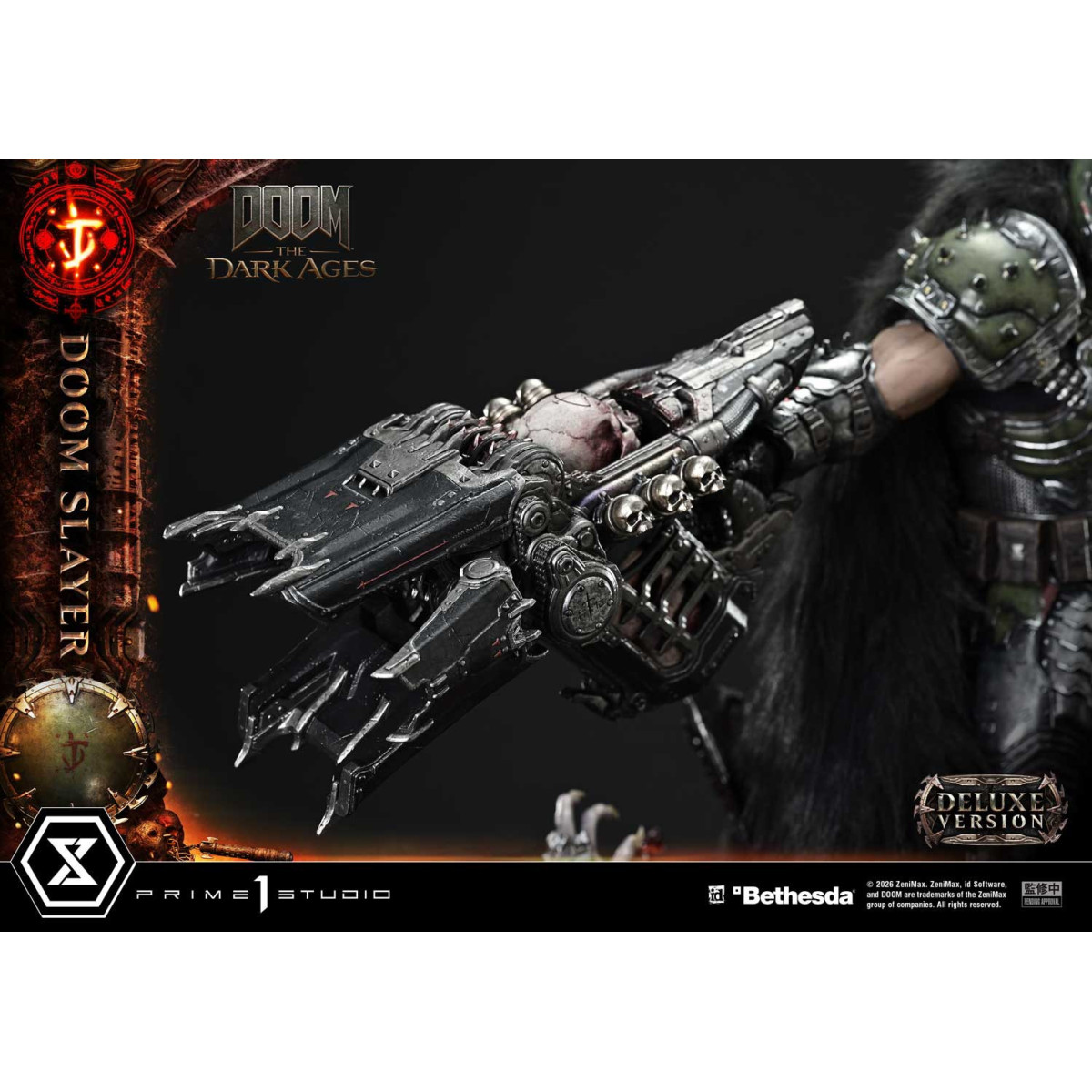 Prime 1 Studio - Doom: The Dark Ages - Doom Slayer Deluxe Bonus Version.