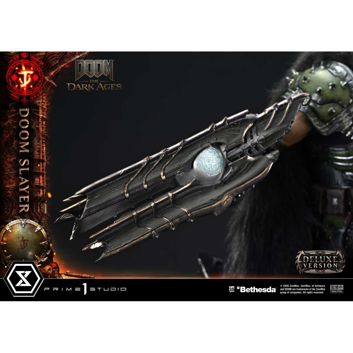 Prime 1 Studio - Doom: The Dark Ages - Doom Slayer Deluxe Bonus Version.