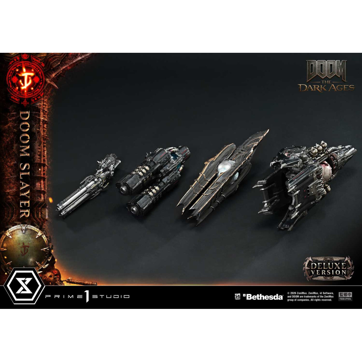 Prime 1 Studio - Doom: The Dark Ages - Doom Slayer Deluxe Bonus Version.