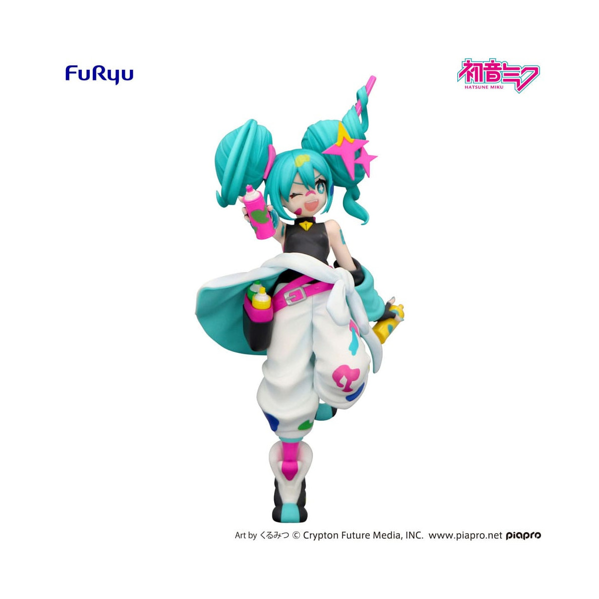Furyu Trio-Try-iT - Miku Paint Girl - Hatsune Miku
