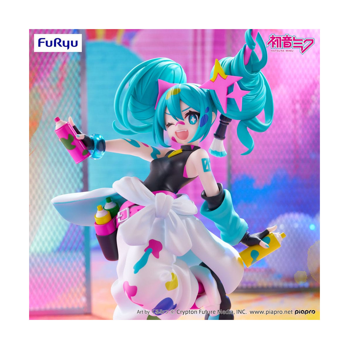 Furyu Trio-Try-iT - Miku Paint Girl - Hatsune Miku