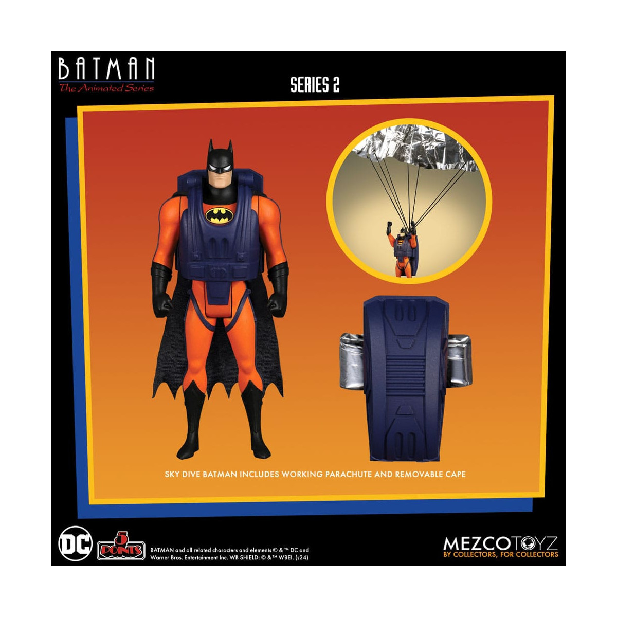 Mezco 5 Punkte - DC Comics Batman: The Animated Series - Deluxe Boxset 4 Personen - Serie 2