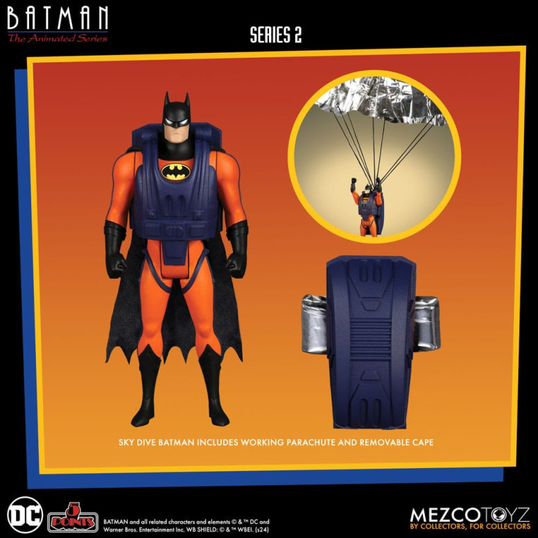 Mezco 5 Punkte - DC Comics Batman: The Animated Series - Deluxe Boxset 4 Personen - Serie 2