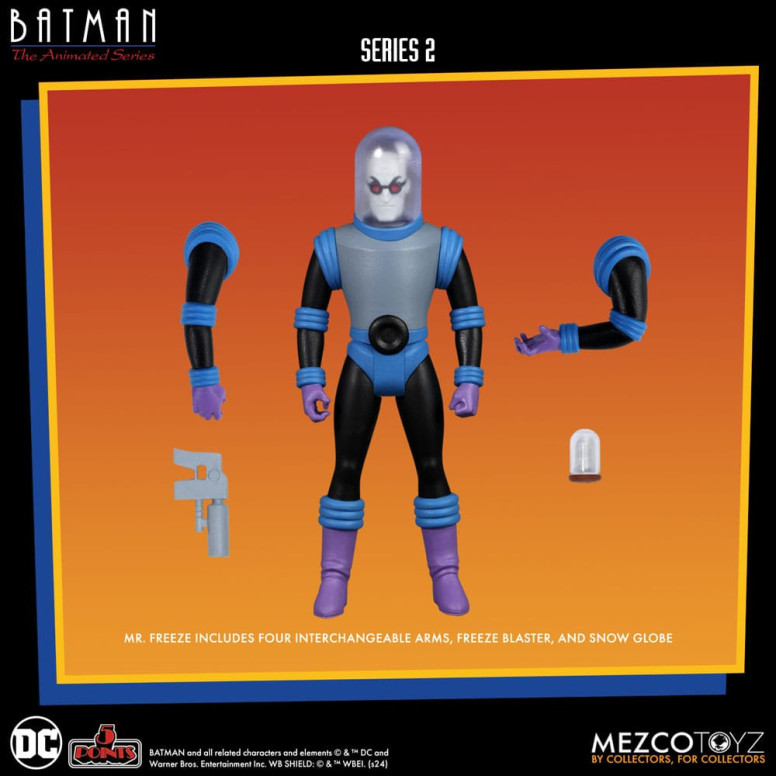 Mezco 5 Punkte - DC Comics Batman: The Animated Series - Deluxe Boxset 4 Personen - Serie 2