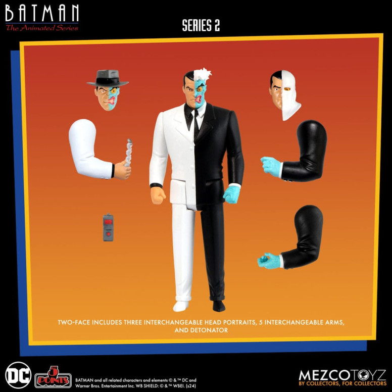 Mezco 5 Punkte - DC Comics Batman: The Animated Series - Deluxe Boxset 4 Personen - Serie 2