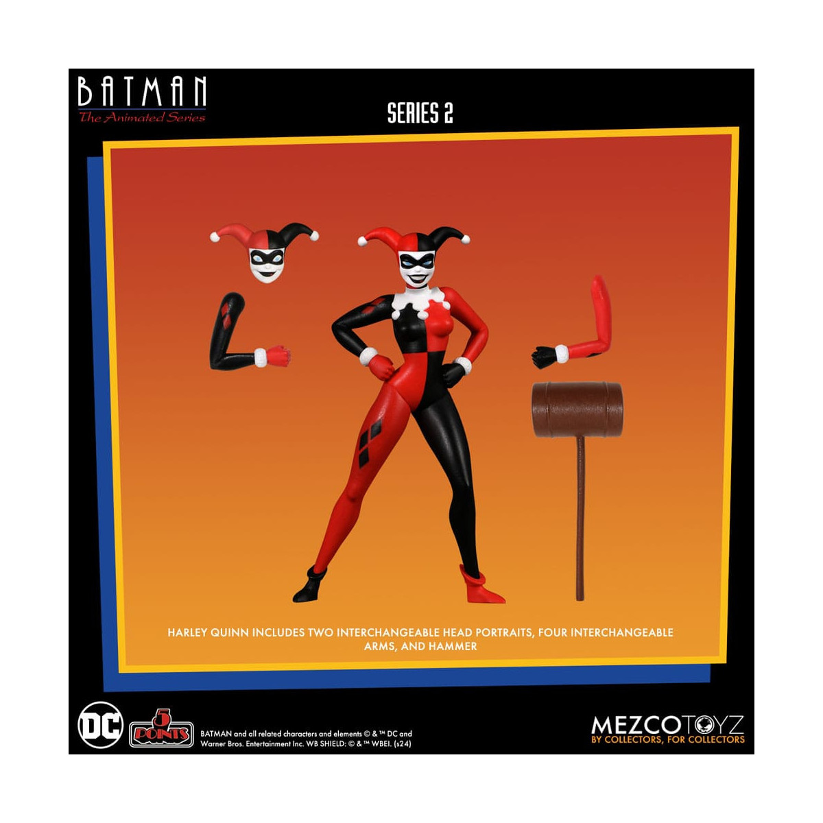 Mezco 5 Punkte - DC Comics Batman: The Animated Series - Deluxe Boxset 4 Personen - Serie 2