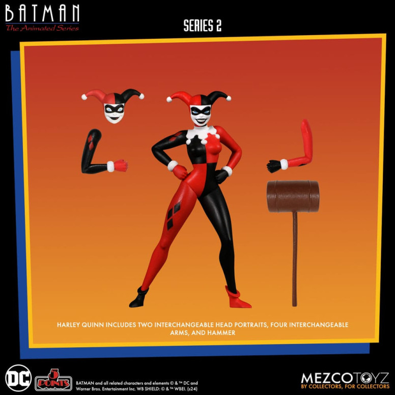 Mezco 5 Punkte - DC Comics Batman: The Animated Series - Deluxe Boxset 4 Personen - Serie 2