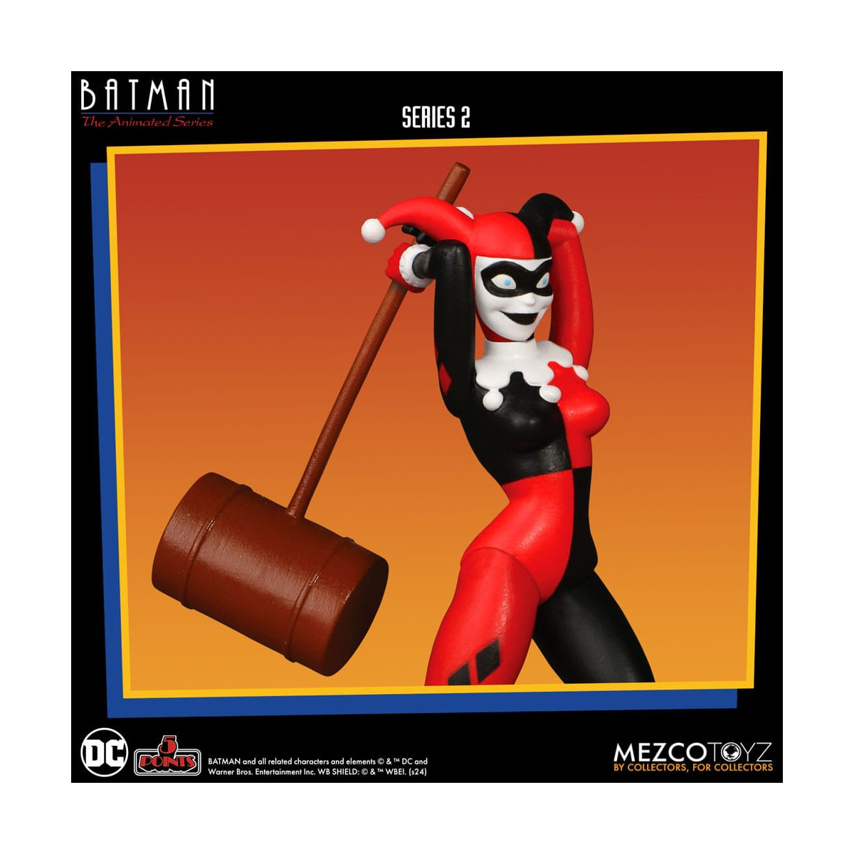Mezco 5 Punkte - DC Comics Batman: The Animated Series - Deluxe Boxset 4 Personen - Serie 2