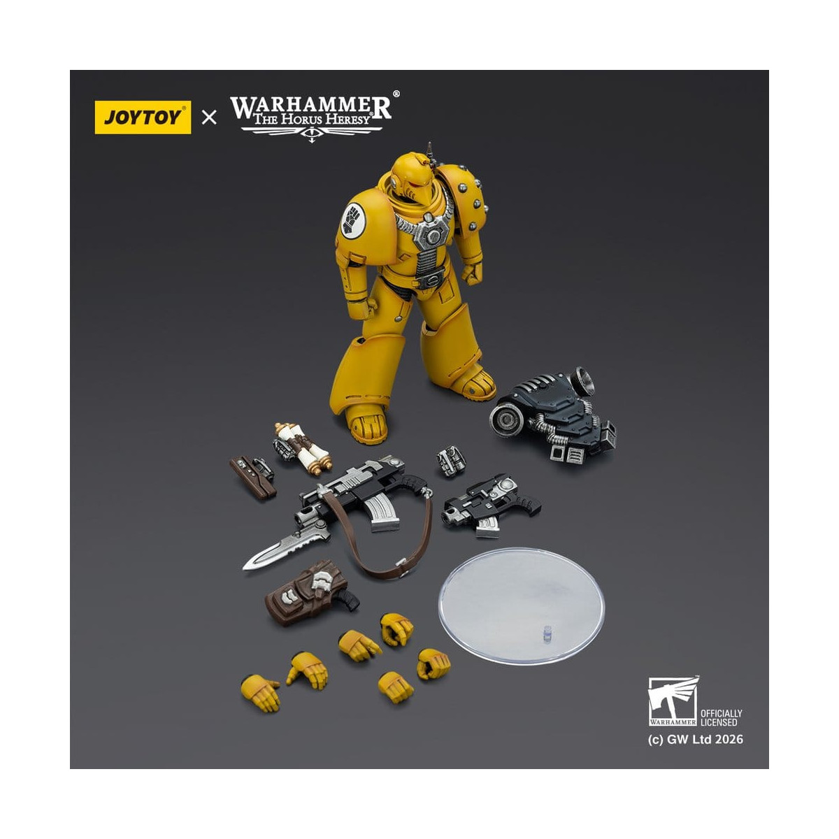 Joytoy - Warhammer - Imperial Fist- MKIV Tactical Legionary - The Horus Heresy